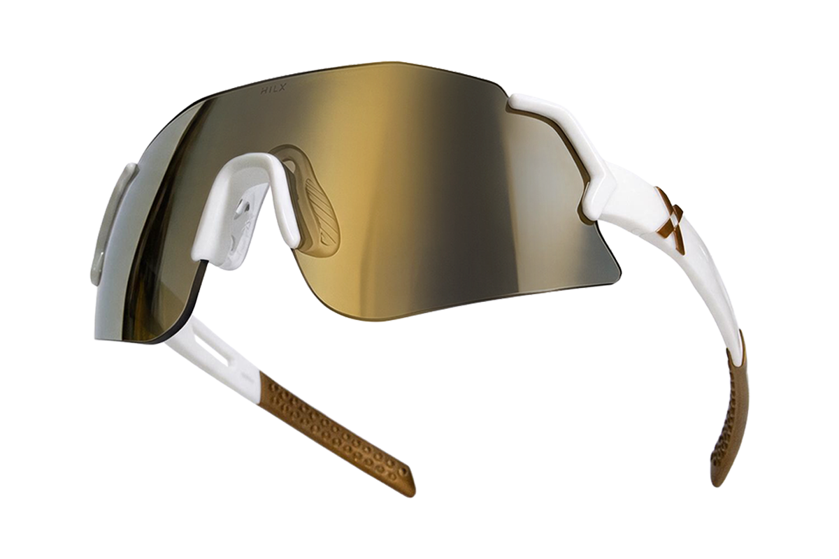 SAVAGE™ 2.0 Photochromic Gold Sports Sunglasses | HILX